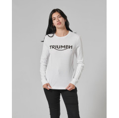 T-SHIRT TRIUMPH STOLL LDS SLV WAFFLE BONE - MTLS22102