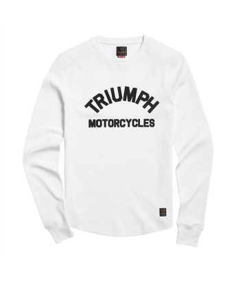 T-SHIRT TRIUMPH SWAIN LDS L/SLV WAFFLE BNE - MTLS22103