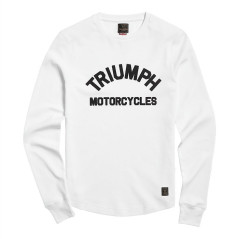 T-SHIRT TRIUMPH SWAIN LDS L/SLV WAFFLE BNE - MTLS22103