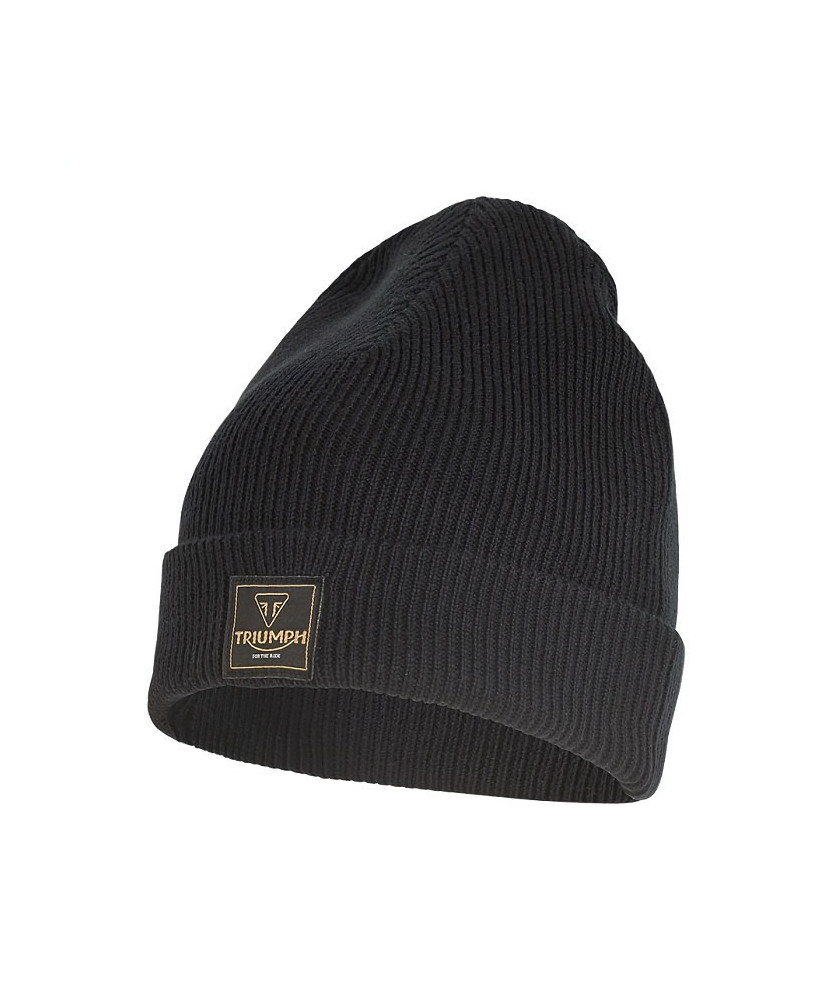 BONNET TRIUMPH BLACK BEANIE - MBHS2359