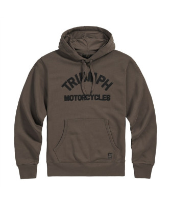 TRIUMPH EQUIPEMENT - SWEAT TRIUMPH CARRICK HOODY IRN/BLK - MSWS26100