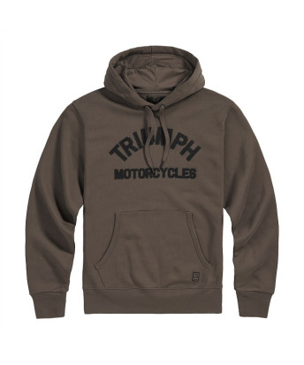 TRIUMPH EQUIPEMENT - SWEAT TRIUMPH CARRICK HOODY IRN/BLK - MSWS26100