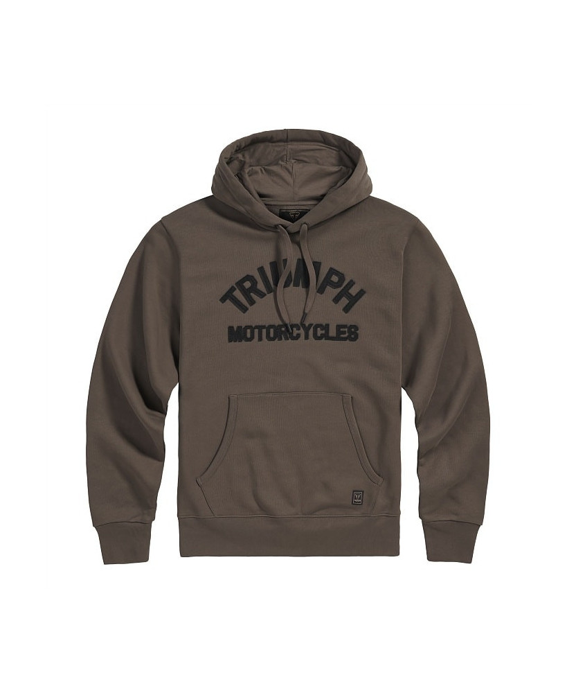 TRIUMPH EQUIPEMENT - SWEAT TRIUMPH CARRICK HOODY IRN/BLK - MSWS26100