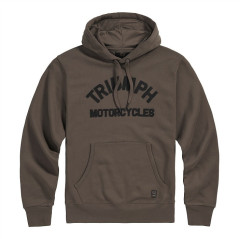 TRIUMPH EQUIPEMENT - SWEAT TRIUMPH CARRICK HOODY IRN/BLK - MSWS26100