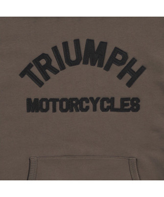 TRIUMPH EQUIPEMENT - SWEAT TRIUMPH CARRICK HOODY IRN/BLK - MSWS26100