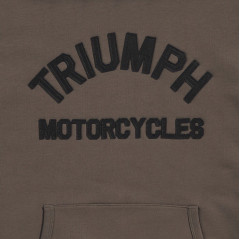 TRIUMPH EQUIPEMENT - SWEAT TRIUMPH CARRICK HOODY IRN/BLK - MSWS26100
