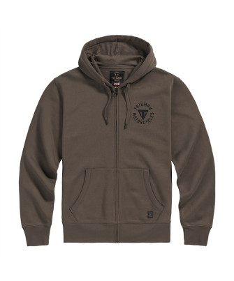 TRIUMPH EQUIPEMENT- SWEAT TRIUMPH DIGBY HOODY IRN/BLK - MSWS26101