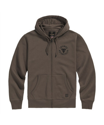 TRIUMPH EQUIPEMENT- SWEAT TRIUMPH DIGBY HOODY IRN/BLK - MSWS26101