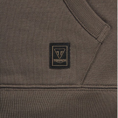 TRIUMPH EQUIPEMENT- SWEAT TRIUMPH DIGBY HOODY IRN/BLK - MSWS26101