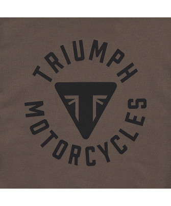 TRIUMPH EQUIPEMENT- SWEAT TRIUMPH DIGBY HOODY IRN/BLK - MSWS26101