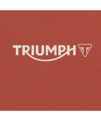 TRIUMPH EQUIPEMENT - T-SHIRT TRIUMPH CARTMEL TEE RUST/BONE - MTSS26212