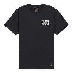 TRIUMPH EQUIPEMENT -  T-SHIRT TRIUMPH END GAME TEE BLACK - MTSS26225