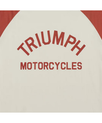 TRIUMPH EQUIPEMENT -  T-SHIRT TRIUMPH SALTERN TEE RUST/BONE - MTSS26227