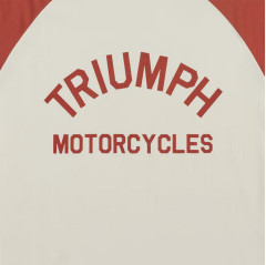TRIUMPH EQUIPEMENT -  T-SHIRT TRIUMPH SALTERN TEE RUST/BONE - MTSS26227