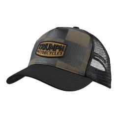 TRIUMPH EQUIPEMENT - CASQUETTE TRIUMPH PRITCHARD TRUCKER BLK/IRN - MCAS26503