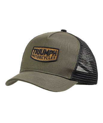 TRIUMPH EQUIPEMENT - CASQUETTE TRIUMPH DUDE CAP KHAKI/BLACK - MCAS22311