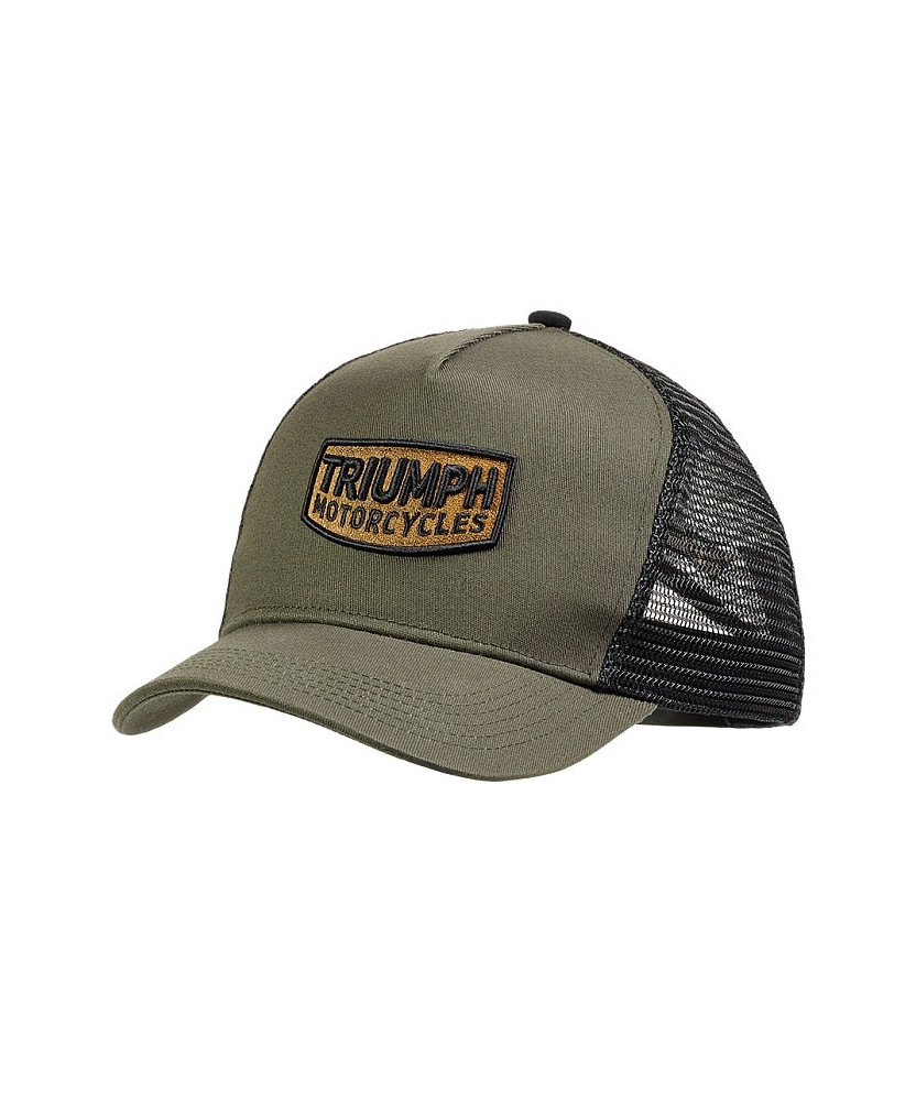TRIUMPH EQUIPEMENT - CASQUETTE TRIUMPH DUDE CAP KHAKI/BLACK - MCAS22311