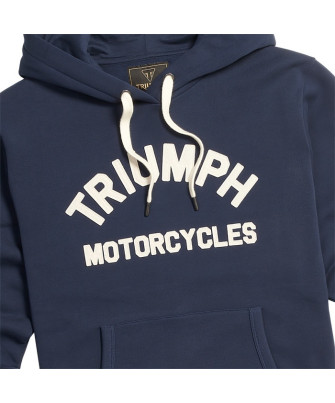 SWEAT TRIUMPH CARRICK NAVY HOODY - MSWS24117