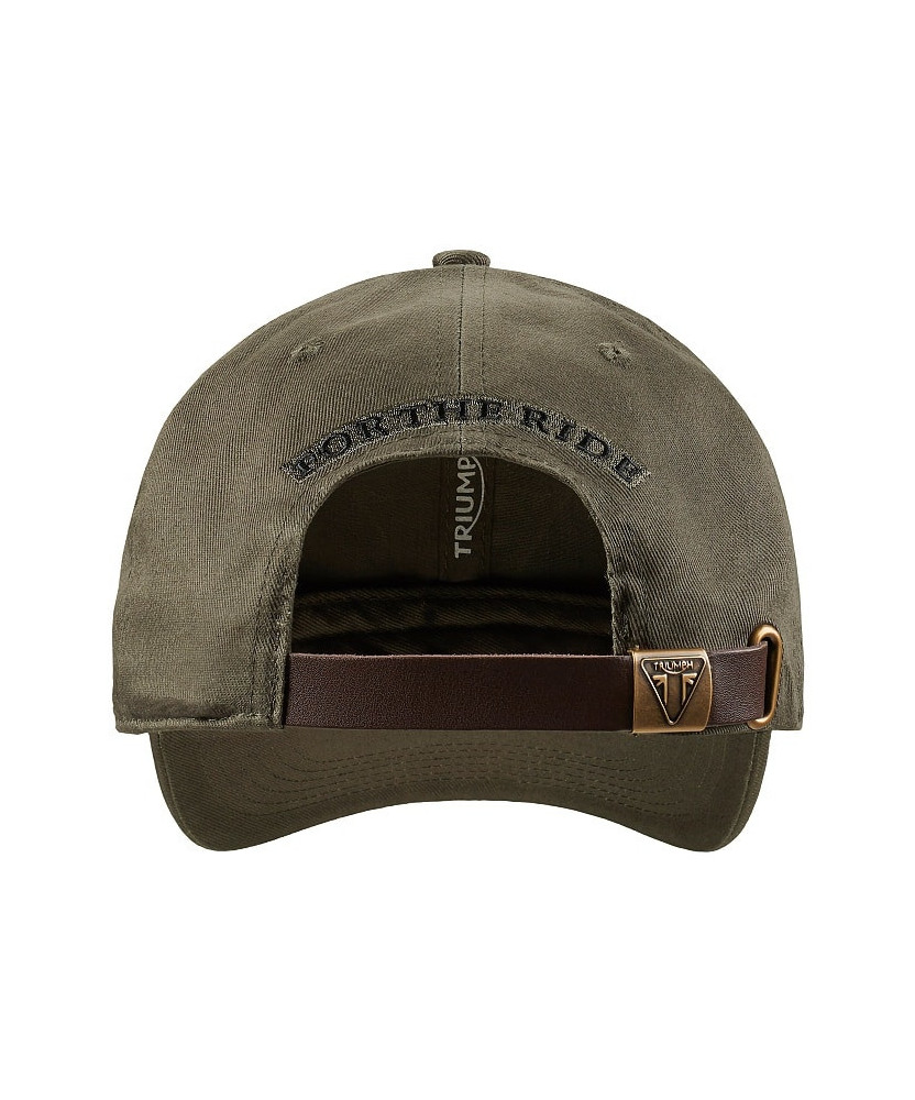TRIUMPH EQUIPEMENT - CASQUETTE TRIUMPH NORFOLK KHAKI/BLACK CAP - MCAS25208