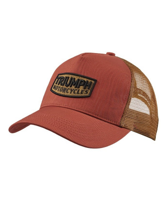 TRIUMPH EQUIPEMENT - CASQUETTE TRIUMPH DUDE TRUCKER CAP RUST/GOLD - MCAS26501