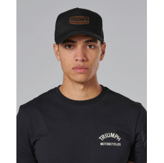 TRIUMPH EQUIPEMENT - CASQUETTE TRIUMPH DUDE CAP BLACK/BLACK - MCAS22310