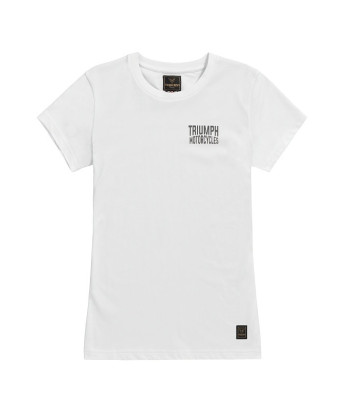 TRIUMPH EQUIPEMENT - T-SHIRT TRIUMPH END GAME LDS TEE WHITE - MTSS26232