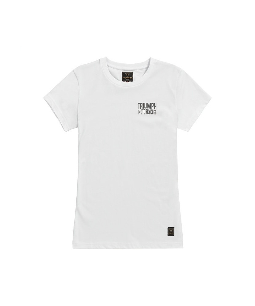TRIUMPH EQUIPEMENT - T-SHIRT TRIUMPH END GAME LDS TEE WHITE - MTSS26232