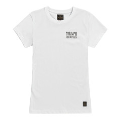 TRIUMPH EQUIPEMENT - T-SHIRT TRIUMPH END GAME LDS TEE WHITE - MTSS26232