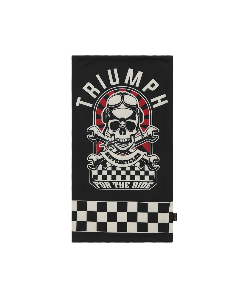 TRIUMPH EQUIPEMENT - TOUR DE COU TRIUMPH HELLO MOTO NECK TUBE BLK/BNE - MTUS26515