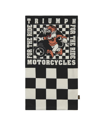 TRIUMPH EQUIPEMENT - TOUR DE COU TRIUMPH NEW BOOTS NECK TUBE BLK/BNE - MTUS26514