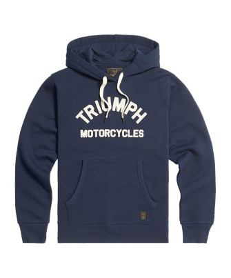 SWEAT TRIUMPH CARRICK NAVY HOODY - MSWS24117