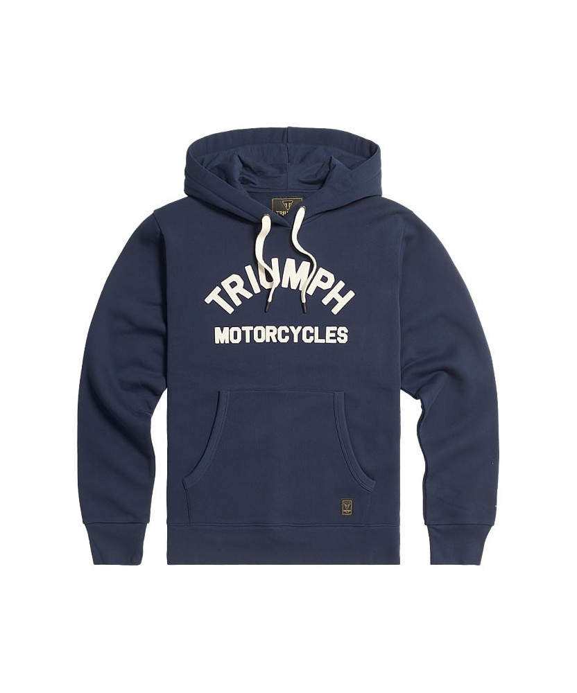 SWEAT TRIUMPH CARRICK NAVY HOODY - MSWS24117
