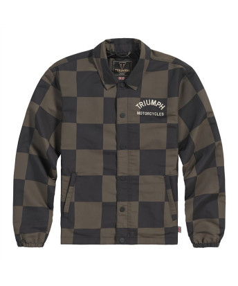 TRIUMPH EQUIPEMENT - BLOUSON TRIUMPH CARTER CHECKERBOARD JKT - MTES26400