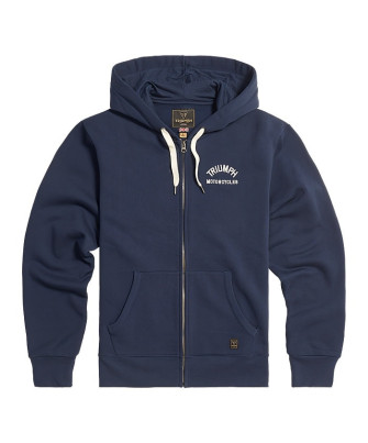 SWEAT TRIUMPH DOLAN HOODY-NAVY/BONE - MSWS24118L