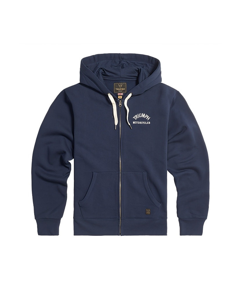 SWEAT TRIUMPH DOLAN HOODY-NAVY/BONE - MSWS24118L