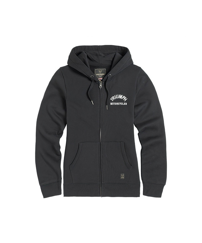 SWEAT TRIUMPH LILLY LDS BLK FULL ZIP - MSWS2345