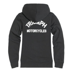 SWEAT TRIUMPH LILLY LDS BLK FULL ZIP - MSWS2345