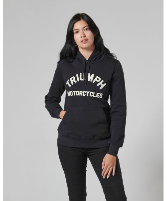 SWEAT TRIUMPH FEMME ORLA LDS BLACK HOODY - MSWS2344