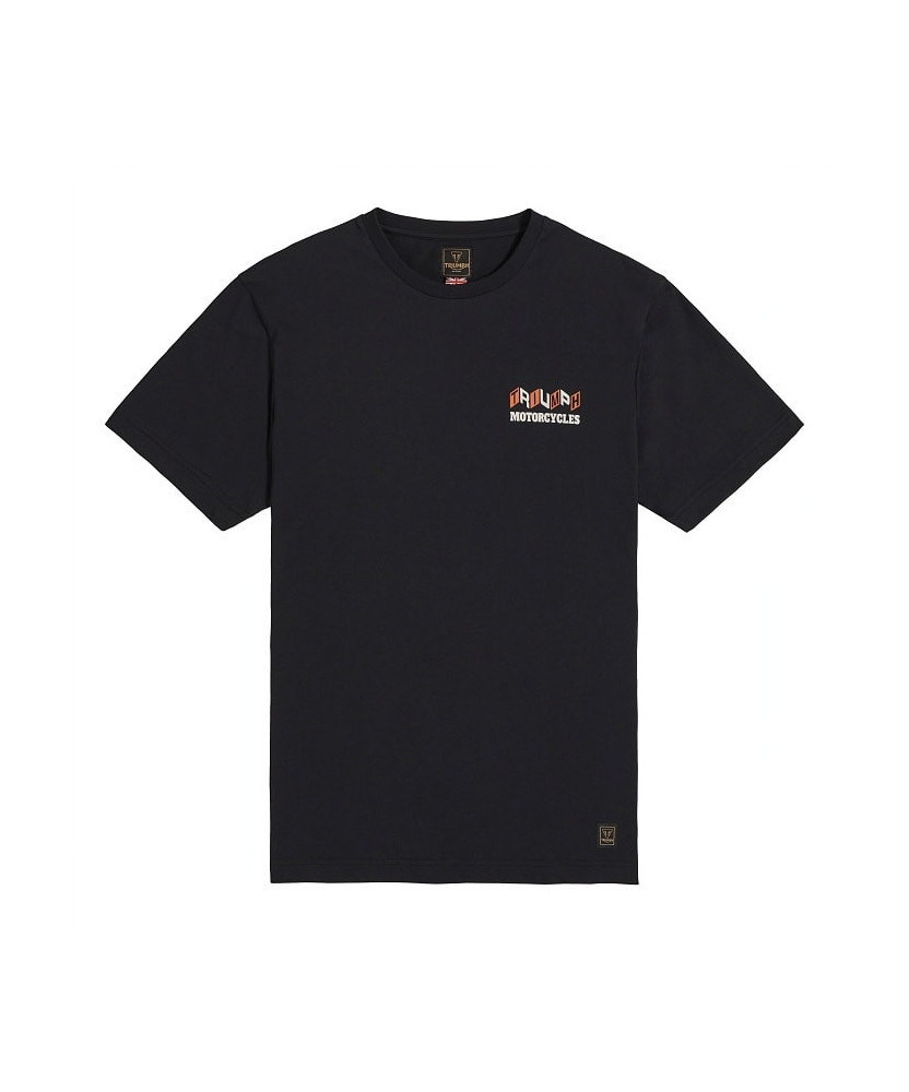 T - SHIRT TRIUMPH GOOD VIBES BLACK - MTSS25131